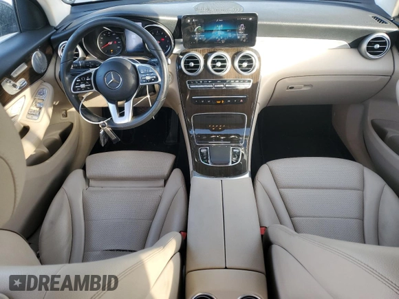 2021 Mercedes-Benz GLC 300 with VIN W1N0G8DB2MF869765, listed as a Copart auction lot 49592695 with 91,682 mi miles and Clean title. Bid and sale history available at DreamBid. Image 8.