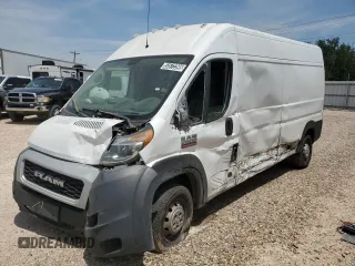 2020 Ram ProMaster Cargo z VIN 3C6TRVDG3LE100930, wystawiony jako Copart lot #53572395 z przebiegiem 167 502 mil mil oraz Czysty tytuł • Clean title. Historia ofert i sprzedaży dostępna na DreamBid. Obrazek 1.