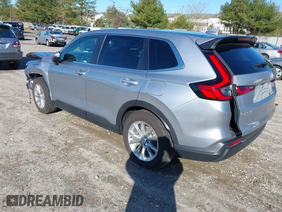 2024 Honda CR-V EX-L with VIN 7FARS4H74RE020703, listed as a IAAI auction lot 41839598 with 8,317 mi miles. Bid and sale history available at carsss.com. Image 3.