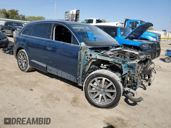 2018 Audi Q7 Premium Plus z VIN WA1LHAF70JD036078, wystawiony jako Copart lot #76706964 z przebiegiem 89 874 mil mil oraz Szkoda całkowita • Salvage title. Historia ofert i sprzedaży dostępna na DreamBid. Obrazek 4.