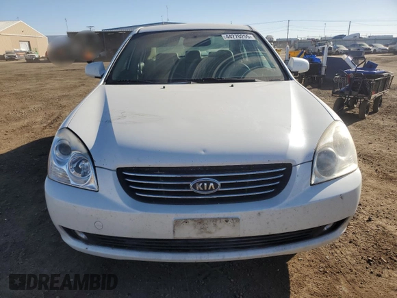 2007 Kia Optima EX with VIN KNAGE124075130358, listed as a Copart auction lot 44270255 with 120,132 mi miles and Salvage Title. Bid and sale history available at carsss.com. Image 5.