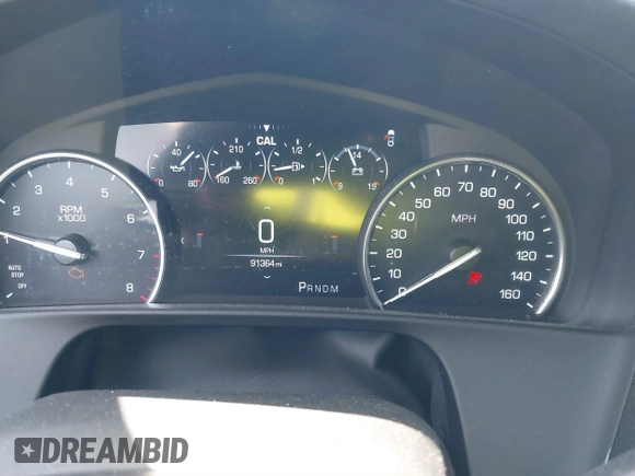 2018 Cadillac CT6 Luxury AWD with VIN 1G6KD5RS2JU153927, listed as a IAAI auction lot 41812028 with 91,364 mi miles. Bid and sale history available at carsss.com. Image 15.
