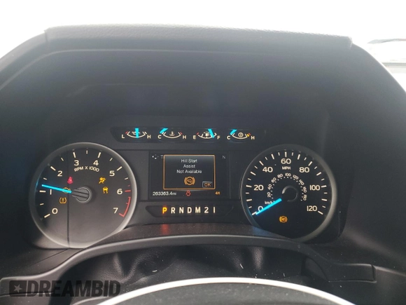 2017 Ford F-150 XL with VIN 1FTEW1EP1HFC16237, listed as a Copart auction lot 51644515 with 263,363 mi miles and Salvage title. Bid and sale history available at DreamBid. Image 9.