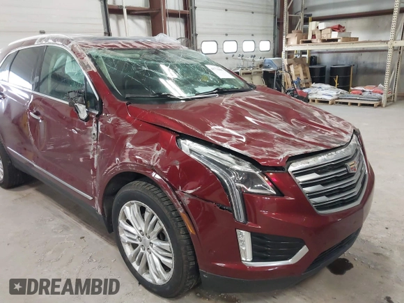 2017 Cadillac XT5 Premium Luxury AWD with VIN 1GYKNERS0HZ229310, listed as a IAAI auction lot 41776005 with 98,337 mi miles. Bid and sale history available at carsss.com. Image 18.