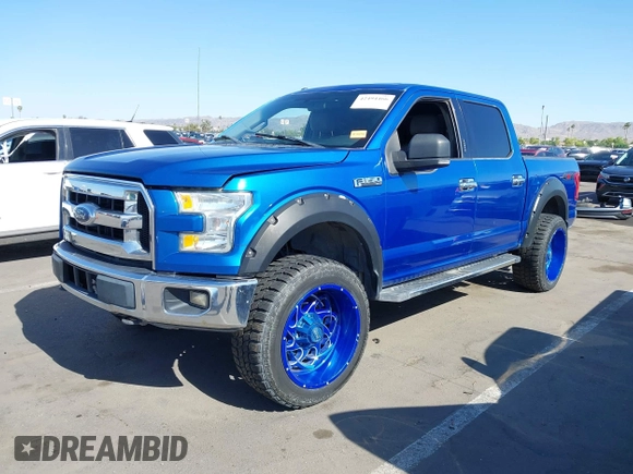 2015 Ford F-150 XLT z VIN 1FTEW1EF1FKD45929, wystawiony jako IAAI lot #42494466 z przebiegiem 114 898 mil mil oraz . Historia ofert i sprzedaży dostępna na DreamBid. Obrazek 2.