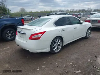2009 Nissan Maxima 3.5 S with VIN 1N4AA51E79C850329, listed as a IAAI auction lot 41917987 with 191,623 mi miles. Bid and sale history available at carsss.com. Image 4.