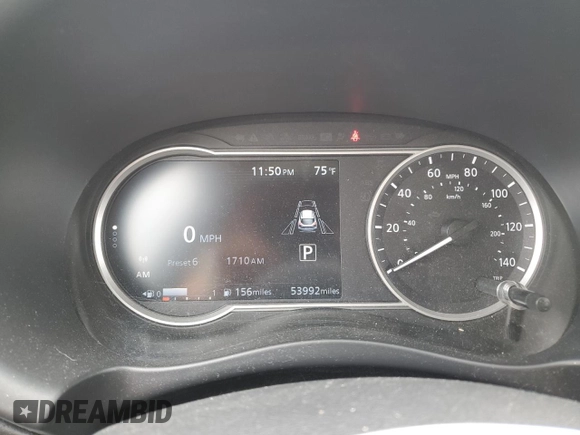 2020 Nissan Kicks SR z VIN 3N1CP5DV1LL536123, wystawiony jako Copart lot #50625385 z przebiegiem 53 992 mil mil oraz Czysty tytuł • Clean title. Historia ofert i sprzedaży dostępna na DreamBid. Obrazek 9.