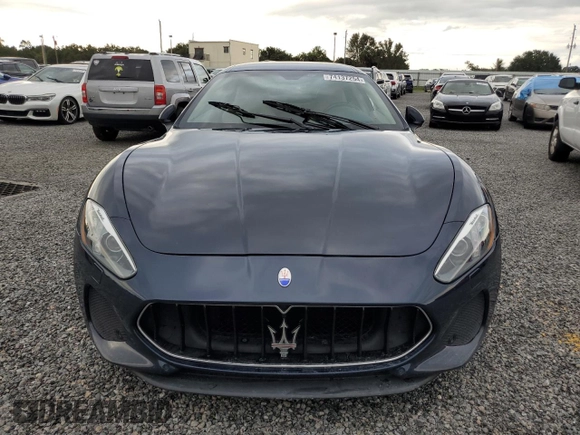 2018 Maserati GranTurismo Sport with VIN ZAM45VLA0J0271271, listed as a Copart auction lot 74137254 with Not provided miles and Non repairable. Bid and sale history available at DreamBid. Image 5.