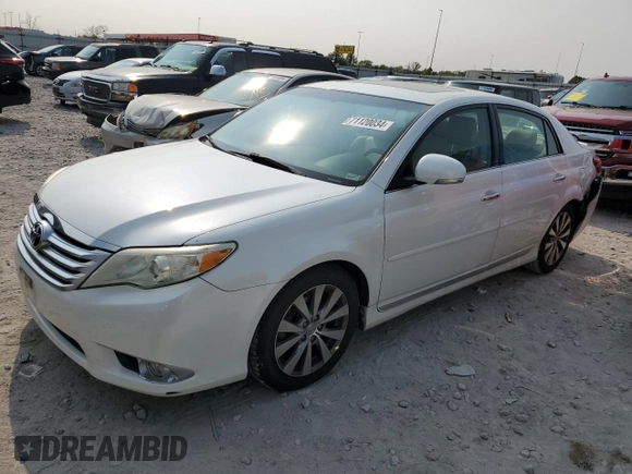 2011 Toyota Avalon with VIN 4T1BK3DB9BU415096, listed as a Copart auction lot 71120034 with 152,030 mi miles and Salvage Title. Bid and sale history available at carsss.com. Image 1.