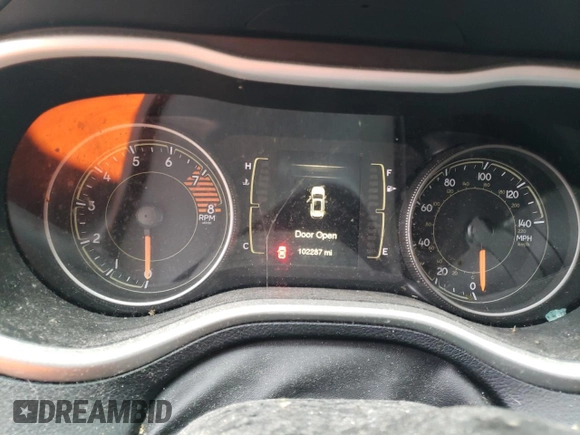 2018 Jeep Cherokee Latitude Plus with VIN 1C4PJMLX2JD505432, listed as a Copart auction lot 84936204 with 102,287 mi miles and Salvage title. Bid and sale history available at DreamBid. Image 9.