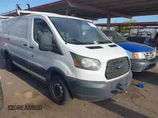 2016 Ford Transit with VIN 1FTYR1YM7GKA54559, listed as a IAAI auction lot 41952460 with 224,762 mi miles. Bid and sale history available at carsss.com. Image 1.
