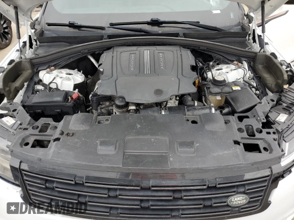 2022 Land Rover Range Rover Velar R-Dynamic S with VIN SALYT2EX7NA329896, listed as a Copart auction lot 55490345 with 54,878 mi miles and Salvage Title. Bid and sale history available at carsss.com. Image 12.
