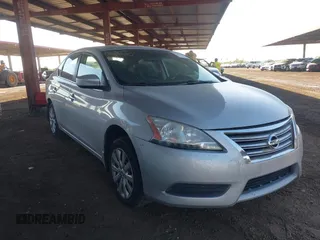 2014 Nissan Sentra SV with VIN 1N4AB7APXEN855243, listed as a IAAI auction lot 42554028 with 161,671 mi miles and . Bid and sale history available at DreamBid. Image 1.