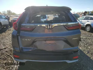 2020 Honda CR-V EX with VIN 2HKRW2H50LH695895, listed as a Copart auction lot 75026474 with 0 mi miles and Salvage Title. Bid and sale history available at carsss.com. Image 6.