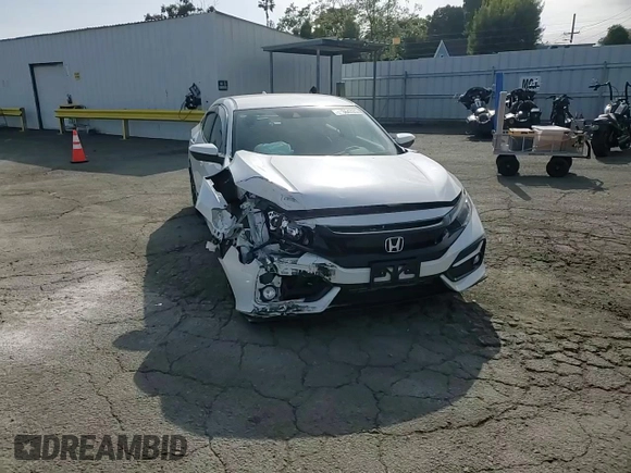 2021 Honda Civic Sport with VIN SHHFK7H41MU410607, listed as a Copart auction lot 53364725 with 20,321 mi miles and Salvage Title. Bid and sale history available at DreamBid. Image 11.