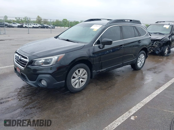 2018 Subaru Outback Premium with VIN 4S4BSADC6J3217075, listed as a IAAI auction lot 42205572 with 108,500 mi miles and . Bid and sale history available at DreamBid. Image 18.