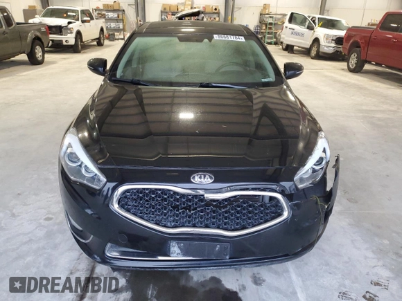 2014 Kia Cadenza Premium with VIN KNALN4D72E5128132, listed as a Copart auction lot 86681784 with 90,950 mi miles and Salvage Title. Bid and sale history available at carsss.com. Image 5.