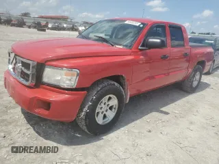 2008 Dodge Dakota SLT with VIN 1D7HW48N38S546077, listed as a Copart auction lot 56600265 with 234,448 mi miles and Salvage title. Bid and sale history available at DreamBid. Image 1.