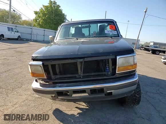 1996 Ford F-150 with VIN 1FTEF14N8TLB78600, listed as a Copart auction lot 74796314 with Not provided miles and Salvage title. Bid and sale history available at DreamBid. Image 11.