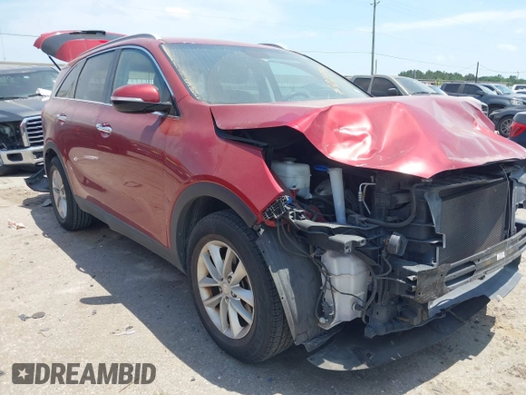 2017 Kia Sorento LX z VIN 5XYPG4A54HG215334, wystawiony jako IAAI lot #42279701 z przebiegiem 144 396 mil mil oraz . Historia ofert i sprzedaży dostępna na DreamBid. Obrazek 1.