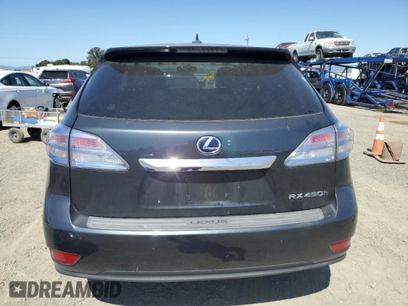 2011 Lexus RX 450h z VIN JTJZB1BA6B2405913, wystawiony jako Copart lot #57130295 z przebiegiem 164 895 mil mil oraz Szkoda całkowita • Salvage title. Historia ofert i sprzedaży dostępna na DreamBid. Obrazek 6.