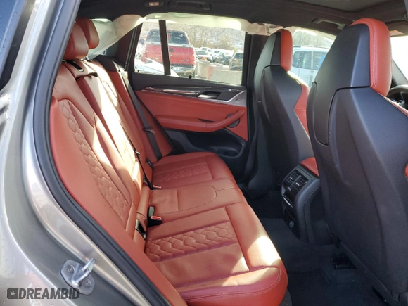 2020 BMW X3 M Competition with VIN 5YMTS0C05L9B36993, listed as a Copart auction lot 79979293 with 51,572 mi miles. Bid and sale history available at carsss.com. Image 11.