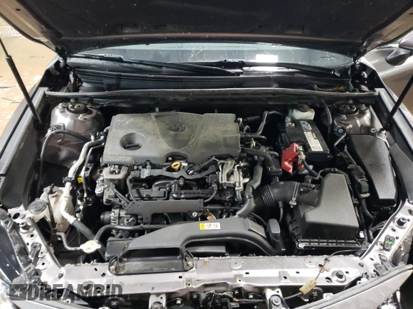 2020 Toyota Camry LE with VIN 4T1C11AK9LU939110, listed as a Copart auction lot 46349425 with 80,550 mi miles and Salvage Title. Bid and sale history available at carsss.com. Image 11.