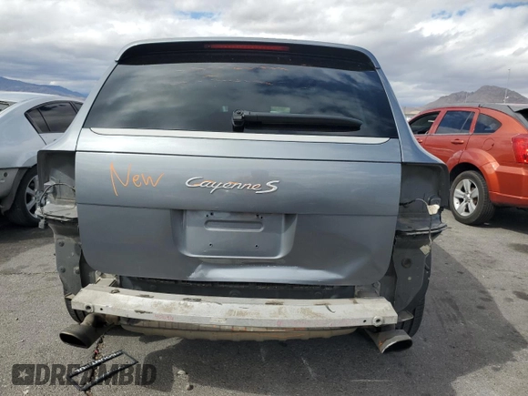 2005 Porsche Cayenne S with VIN WP1AB29P25LA64569, listed as a Copart auction lot 49113155 with 217,910 mi miles and Salvage Title. Bid and sale history available at carsss.com. Image 6.