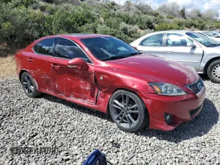 2013 Lexus IS 250 with VIN JTHBF5C22D5185919, listed as a Copart auction lot 56909575 with 125,367 mi miles and Salvage title. Bid and sale history available at DreamBid. Image 4.