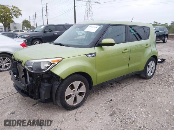 2016 Kia Soul with VIN KNDJN2A23G7872336, listed as a IAAI auction lot 41757220 with 84,726 mi miles. Bid and sale history available at carsss.com. Image 2.