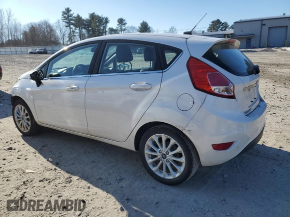 2017 Ford Fiesta Titanium with VIN 3FADP4FJ4HM112433, listed as a Copart auction lot 89354335 with 55,182 mi miles and Salvage Title. Bid and sale history available at DreamBid. Image 2.