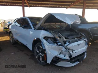 2023 Ford Mustang Mach-E Premium with VIN 3FMTK3R47PMA78602, listed as a IAAI auction lot 41170200 with Not Provided miles and . Bid and sale history available at DreamBid. Image 1.