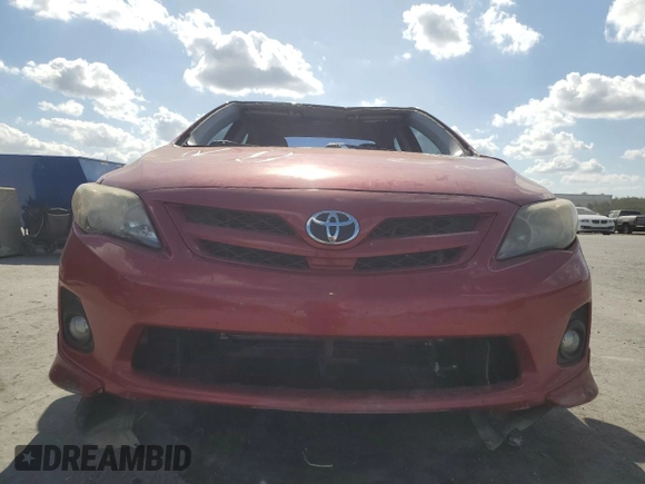 2013 Toyota Corolla L with VIN 2T1BU4EE1DC103738, listed as a Copart auction lot 55077135 with 122,923 mi miles and Salvage Title. Bid and sale history available at DreamBid. Image 5.