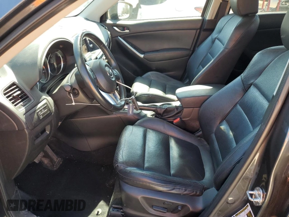 2015 Mazda CX-5 Grand Touring with VIN JM3KE2DY0F0475671, listed as a Copart auction lot 46029385 with 80,344 mi miles and Salvage Title. Bid and sale history available at carsss.com. Image 7.