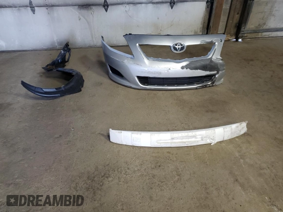 2009 Toyota Corolla with VIN JTDBL40E39J010838, listed as a Copart auction lot 54201045 with 75,290 mi miles and Salvage Title. Bid and sale history available at carsss.com. Image 12.