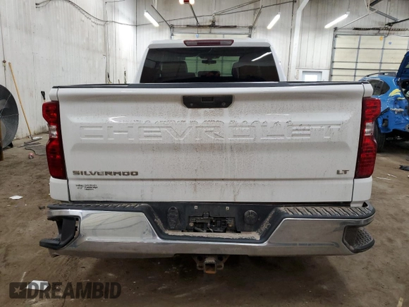 2021 Chevrolet Silverado 1500 LT with VIN 1GCRYDED0MZ224289, listed as a Copart auction lot 41636375 with 97,485 mi miles and Salvage Title. Bid and sale history available at DreamBid. Image 6.