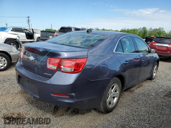 2013 Chevrolet Malibu LS with VIN 1G11B5SA2DF348699, listed as a Copart auction lot 55986895 with 196,900 mi miles and Salvage Title. Bid and sale history available at DreamBid. Image 3.