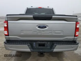 2021 Ford F-150 XL with VIN 1FTEW1C8XMKE55072, listed as a Copart auction lot 46501685 with 82,833 mi miles and Salvage title. Bid and sale history available at DreamBid. Image 6.