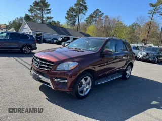 2015 Mercedes-Benz M 350 with VIN 4JGDA5JB4FA543183, listed as a Copart auction lot 55183985 with 99,957 mi miles and Clean Title. Bid and sale history available at DreamBid. Image 1.