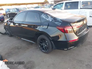 2025 Honda Civic Sport z VIN 2HGFE2F50SH515347, wystawiony jako IAAI lot #40983076 z przebiegiem Nie podano mil oraz . Historia ofert i sprzedaży dostępna na DreamBid. Obrazek 3.
