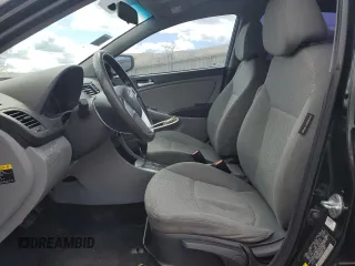 2013 Hyundai Accent GL with VIN KMHCT5AE7DU107861, listed as a Copart auction lot 51367535 with 136,450 mi miles and Clean Title. Bid and sale history available at carsss.com. Image 7.