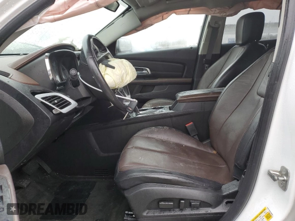 2012 GMC Terrain SLT-1 with VIN 2GKFLUE50C6345655, listed as a Copart auction lot 45092035 with 129,408 mi miles and Salvage Title. Bid and sale history available at carsss.com. Image 7.