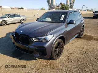2020 BMW X5 M50i with VIN 5UXJU4C09LLE45708, listed as a Copart auction lot 58155442 with Not Provided miles. Bid and sale history available at carsss.com. Image 2.