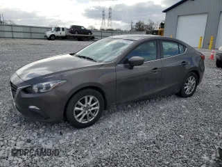 2014 Mazda 3 i Grand Touring with VIN JM1BM1W78E1107449, listed as a Copart auction lot 52378045 with 98,035 mi miles and Salvage Title. Bid and sale history available at carsss.com. Image 1.
