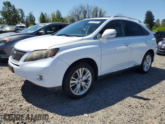 2010 Lexus RX 450h with VIN JTJBC1BA9A2017099, listed as a Copart auction lot 55959655 with 164,378 mi miles and Clean Title. Bid and sale history available at DreamBid. Image 1.