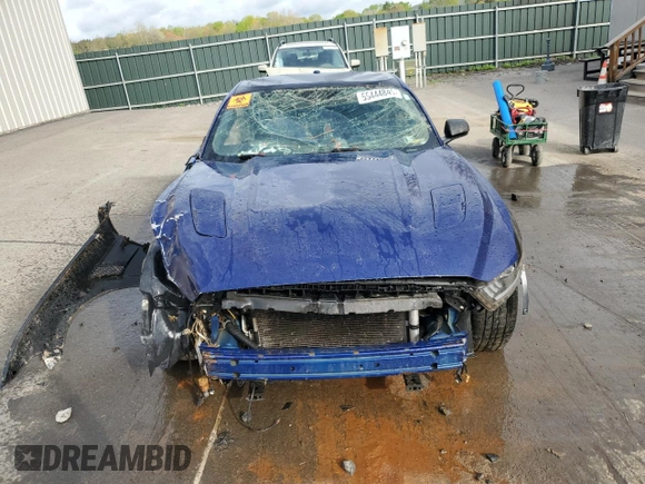 2015 Ford Mustang GT with VIN 1FA6P8CF0F5418662, listed as a Copart auction lot 55444845 with Not Provided miles and Salvage Title. Bid and sale history available at DreamBid. Image 5.
