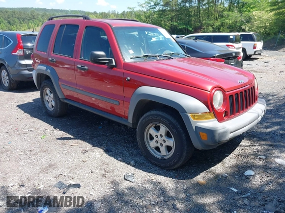 2006 Jeep Liberty Sport with VIN 1J4GL48K36W109720, listed as a IAAI auction lot 42125371 with 164,315 mi miles and . Bid and sale history available at carsss.com. Image 1.