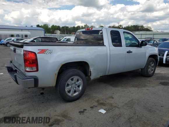 2012 GMC Sierra 1500 SLE z VIN 1GTR2VE77CZ216979, wystawiony jako Copart lot #56387875 z przebiegiem 130 537 mil mil oraz Szkoda całkowita • Salvage title. Historia ofert i sprzedaży dostępna na DreamBid. Obrazek 3.