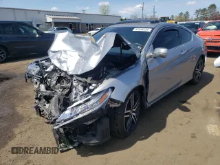 2016 Honda Accord Touring with VIN 1HGCT2B00GA007467, listed as a Copart auction lot 53456225 with Not Provided miles and Salvage Title. Bid and sale history available at DreamBid. Image 1.