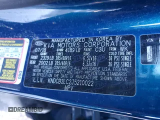2018 Kia Niro FE with VIN KNDCB3LC2J5210022, listed as a Copart auction lot 82453194 with 80,547 mi miles and Salvage Title. Bid and sale history available at carsss.com. Image 13.
